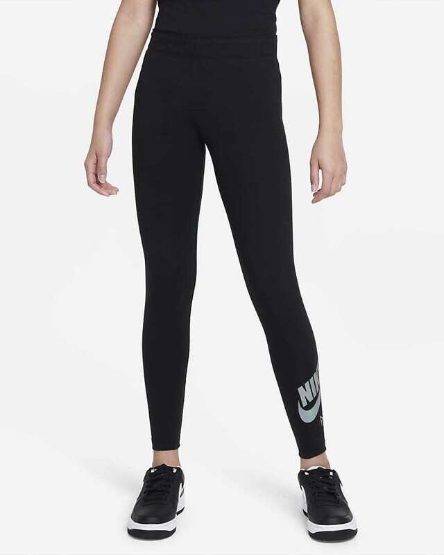 Leggings Ragazza Nike Air Nero con Logo laterale Art. DD7140 010