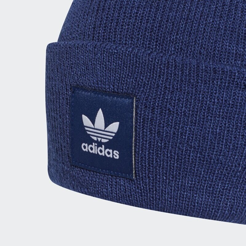 Berretto Adidas Adicolor Blu unisex con bordo a risvolto Art. H35508