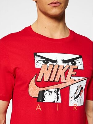 T-shirt Rosso Nike Manga print Nike X @vangoathe Red art. DB6151 657