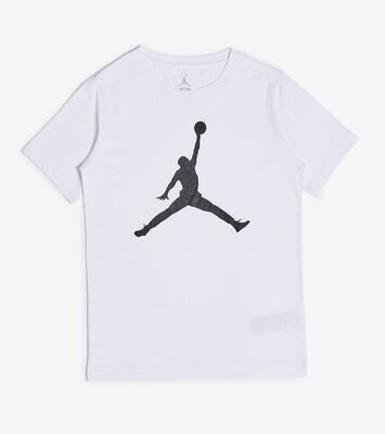 T- Shirt Ragazzi Jordan Jupman Tee Bianca con logo Jordan Art. 952423 001