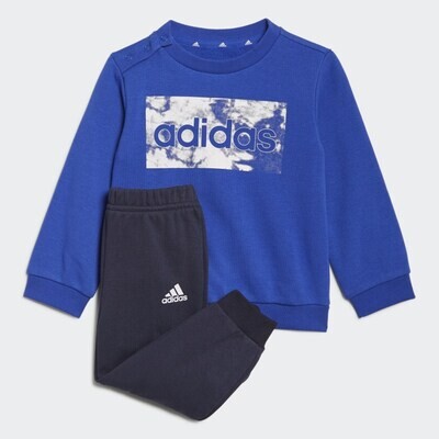 Completo Felpa- Pantaloni Adidas Essentials Blu Bambino Art. GS4280