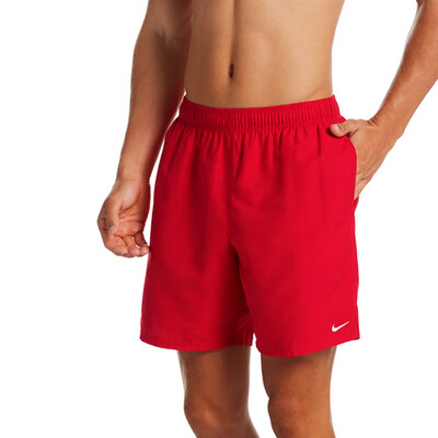 Costume Nike Rosso Medio Essential 7'' Uomo Bermuda Mare Swimwear art. NESSA559 614
