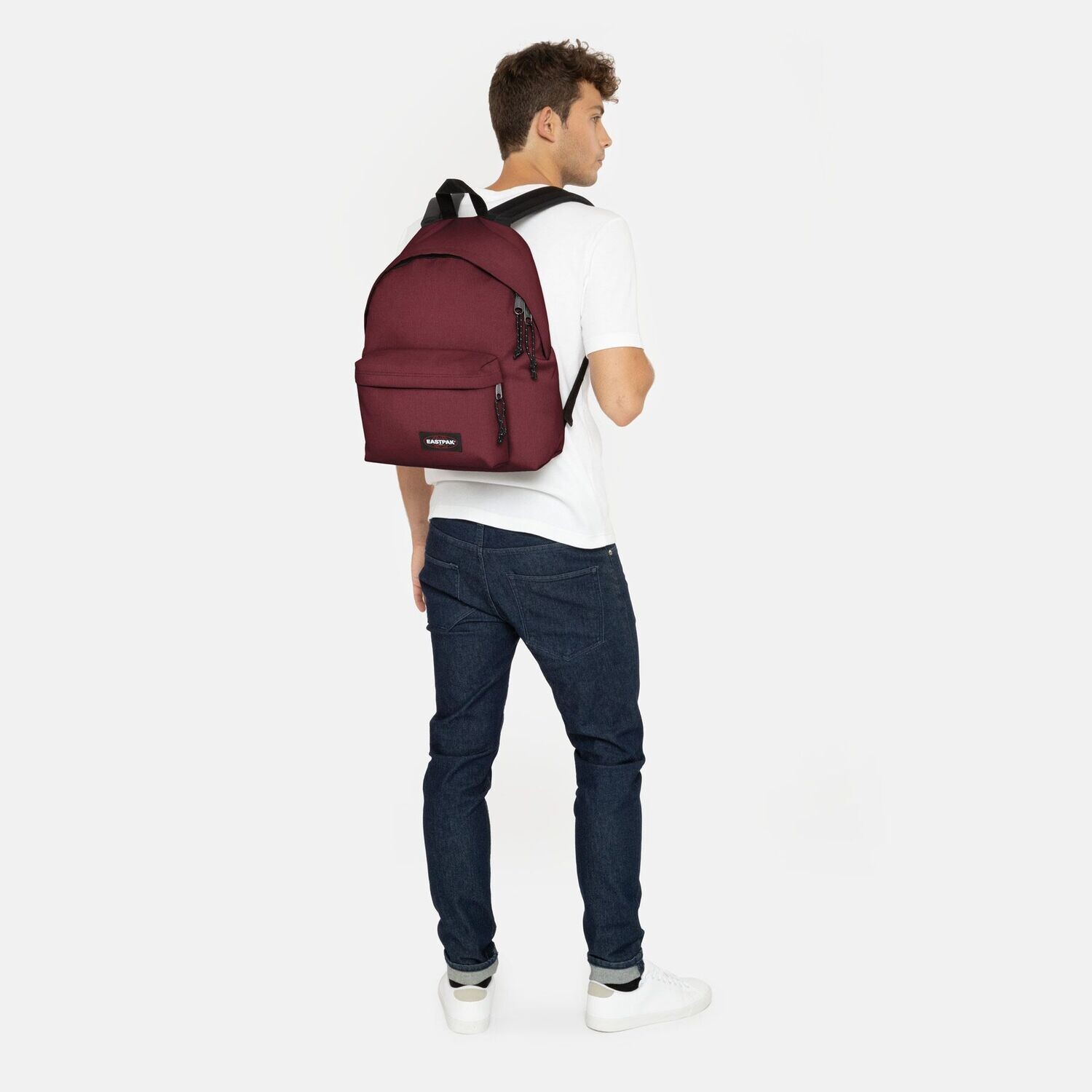 Zaino Eastpak bordò tessuto Padded Pakr EK62023S