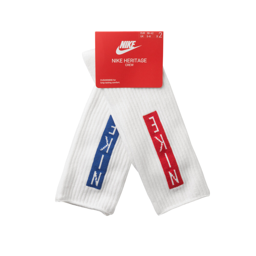 Calze Nike Heritage Crew Bianche art. CT0534 903