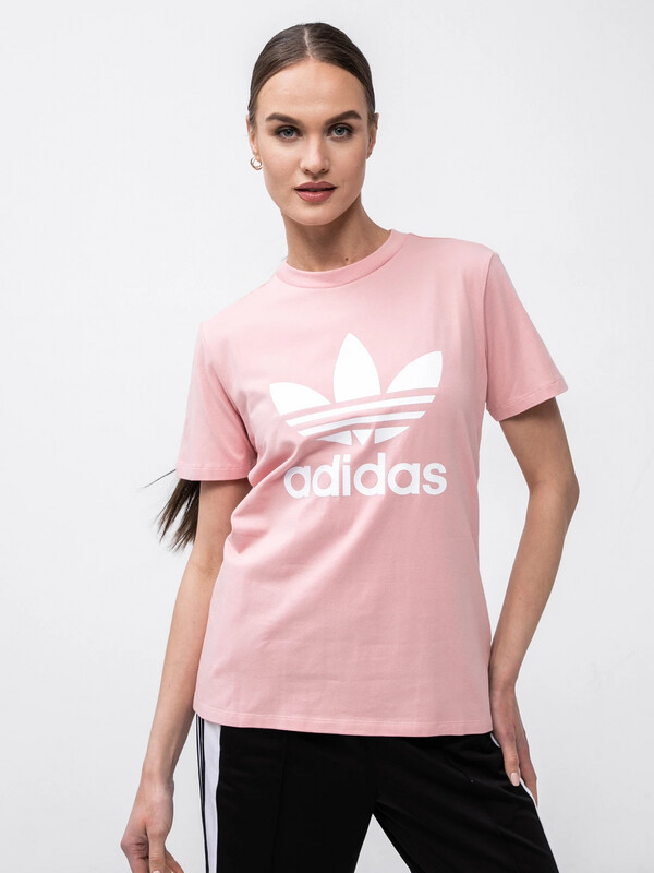 T-Shirt Donna Rosa Adicolor Classics Trefoil Jersey art. HJ9603