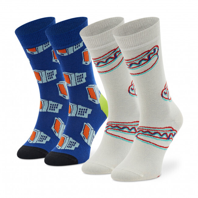 HAPPYSOCKS 2PACK TV-DINNER GIFT SET