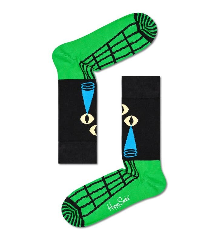 HAPPY SOCKS EYE SEE YOU ALIENO SOCK BLU/VERDE