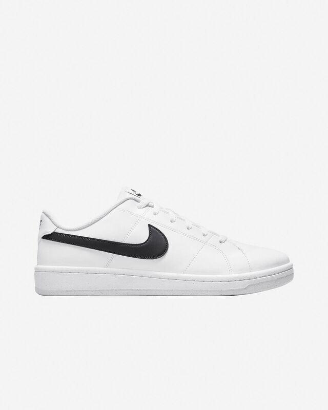 Nike Classic Court Royal Uomo sneakers bianche swoosh baffo nero Next Nature bianco/nero art. DH3160 101