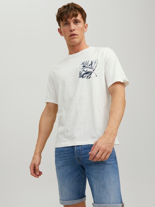 T-shirt Bianca Uomo con taschino grafico Maglietta Maniche corte Bianco Cotone 100% Cotone Fiammato Jersey Jack&Jones JORCRAYON POCKET TEE White Cloud Dancer art. 12227778 T-shirt Bianca Uomo con taschino grafico Maglietta Maniche corte Bianco Cotone 100% Cotone Fiammato Jersey Jack&Jones JORCRAYON POCKET TEE White Cloud Dancer art. 12227778