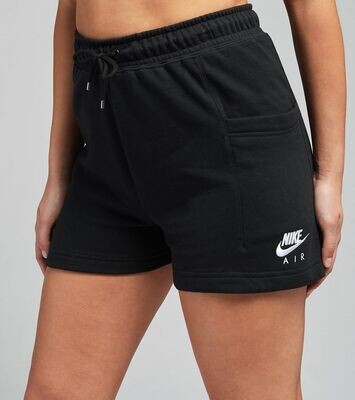 Shorts Nike nero donna pantaloncino vita alta Nike Air High Rise art. DC5298 010