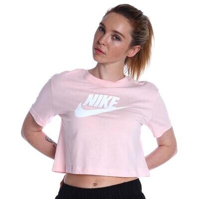 Maglia corta Nike Crop Rosa Pink T-shirt Essential Donna sportswear Art. BV6175 611