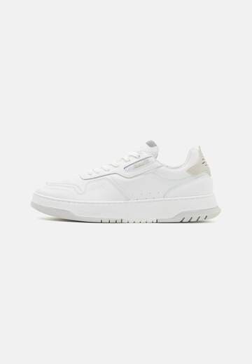 Blauer Sneakers uomo Bianche con dettagli grigio Harper Pelle Total White art. S3HARPER07/LEA