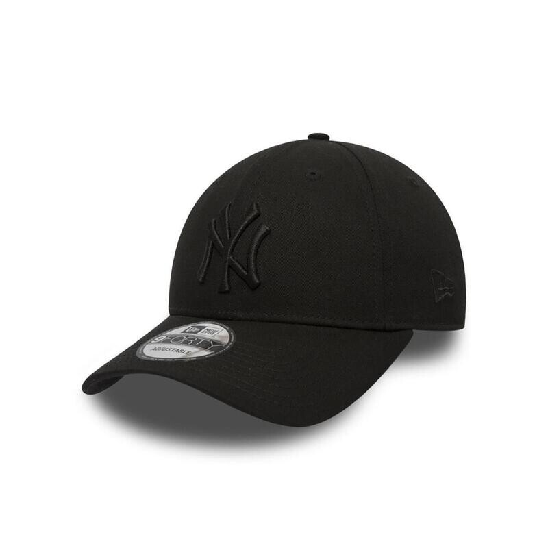 Cappello New Era Nero/Nero NY Yankees 9Forty Baseball Tela unisex art. 80468932