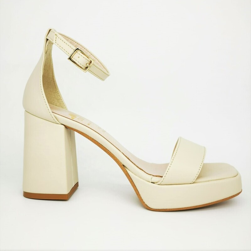 Sandali Beige Crema sabbia Colbaffo® Collection Scarpe donna con tacco grosso e plateau zeppa Tallonetto con cinturino alla caviglia punta quadrata Made in Italy art. CBD752 Sandali Beige Crema sabbia Colbaffo® Collection Scarpe donna con tacco grosso e plateau zeppa Tallonetto con cinturino alla caviglia punta quadrata Made in Italy art. CBD752