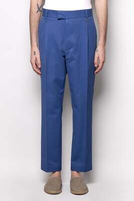 Pantalone Blu chiaro royal capri uomo in cotone con tasca america e pinces regular fit I'm Brian art. PA2425