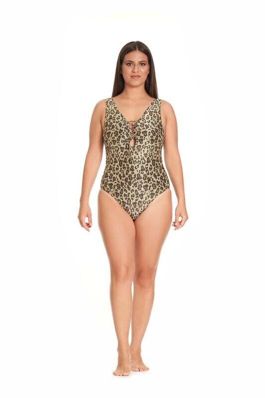 Costume Curvy Intero Regolabile Maculato in lurex Maculurex Donna art. CTZC0962