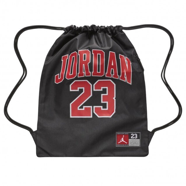 Jordan sacca sportiva nera con Lacci logo borsa Gym Sacca palestra Jordan  23 nero art. 9A0757 023
