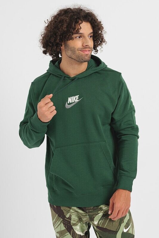 Felpa Nike Verde Con Cappuccio Unisex garzata French Terry Cotone Sportswear Club French Terry Pullover Hoodie Green Verdone Abete Lilla art. FB7788 323 Felpa Nike Verde Con Cappuccio Unisex garzata French Terry Cotone Sportswear Club French Terry Pullover Hoodie Green Verdone Abete Lilla art. FB7788 323