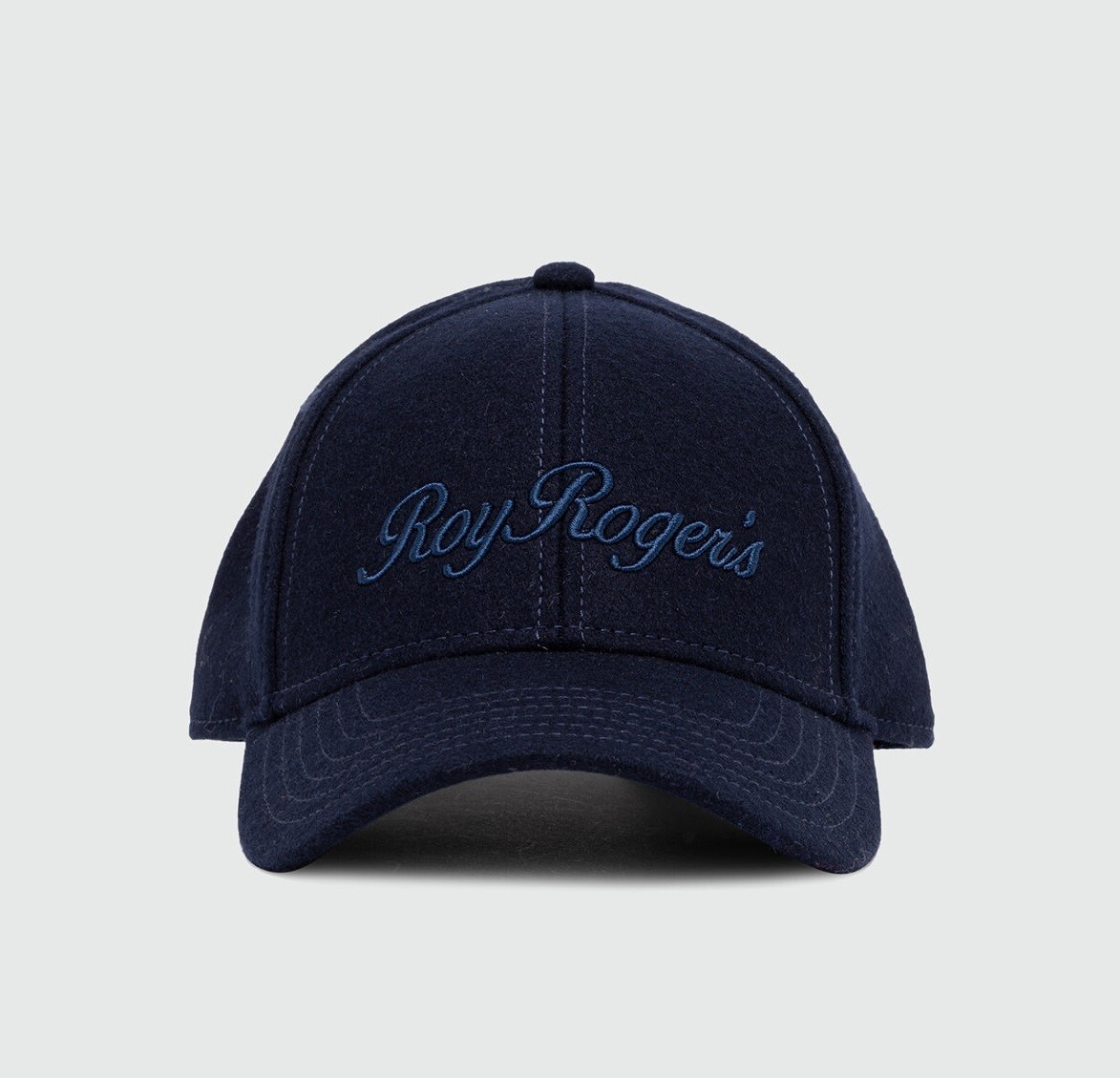Cappello Baseball Blu scuro in misto lana Roy Roger's Berretto con visiera Blu Navy invernale art. RRU944CE21XXXX 048