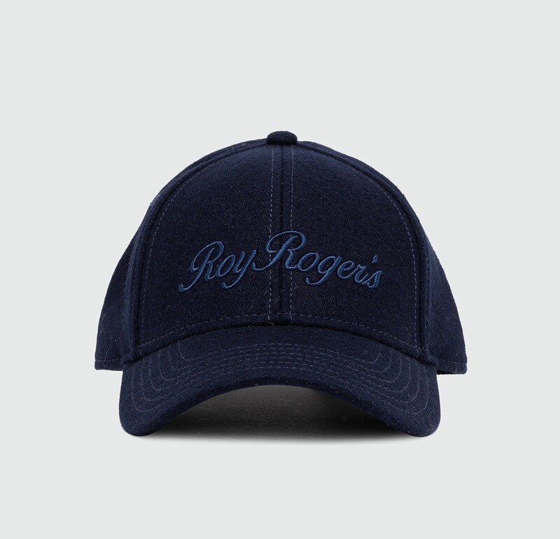 Cappello Baseball Blu scuro in misto lana Roy Roger's Berretto con visiera Blu Navy invernale art. RRU944CE21XXXX 048