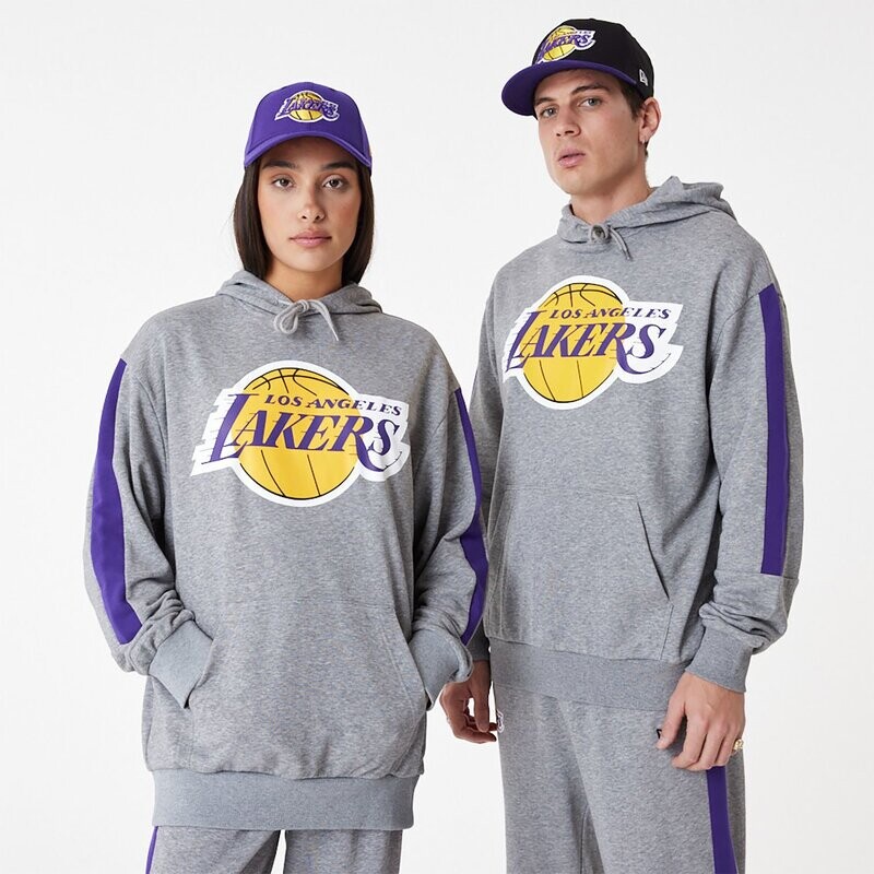 Felpa con cappuccio Grigia LA Lakers NBA Colour Block Over size New Era Team Graphic Grafica Felpa Loose fit LA Lakers NBA Colour Block Grey Melange Grigio Unisex Hoodie art. 60416367 Felpa con cappuccio Grigia LA Lakers NBA Colour Block Over size New Era Team Graphic Grafica Felpa Loose fit LA Lakers NBA Colour Block Grey Melange Grigio Unisex Hoodie art. 60416367