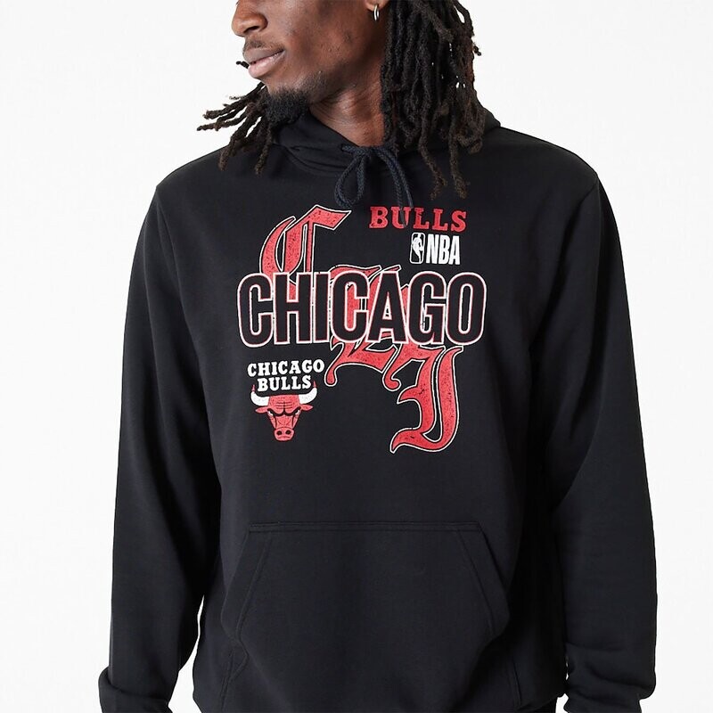 Felpa con cappuccio Nera Chicago Bulls NBA Team Graphic Nero Over size New Era Team Graphic Grafica Felpa Loose fit Bulls Black Nero Unisex Hoodie art. 60416349 Felpa con cappuccio Nera Chicago Bulls NBA Team Graphic Nero Over size New Era Team Graphic Grafica Felpa Loose fit Bulls Black Nero Unisex Hoodie art. 60416349