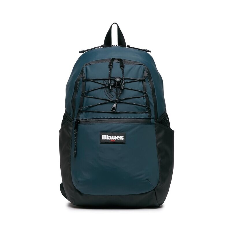Zaino Blauer Verdone Verde Foglia Grigio Backpack Nylon Elastici Frontali art. F3COOS03/TOL GRE