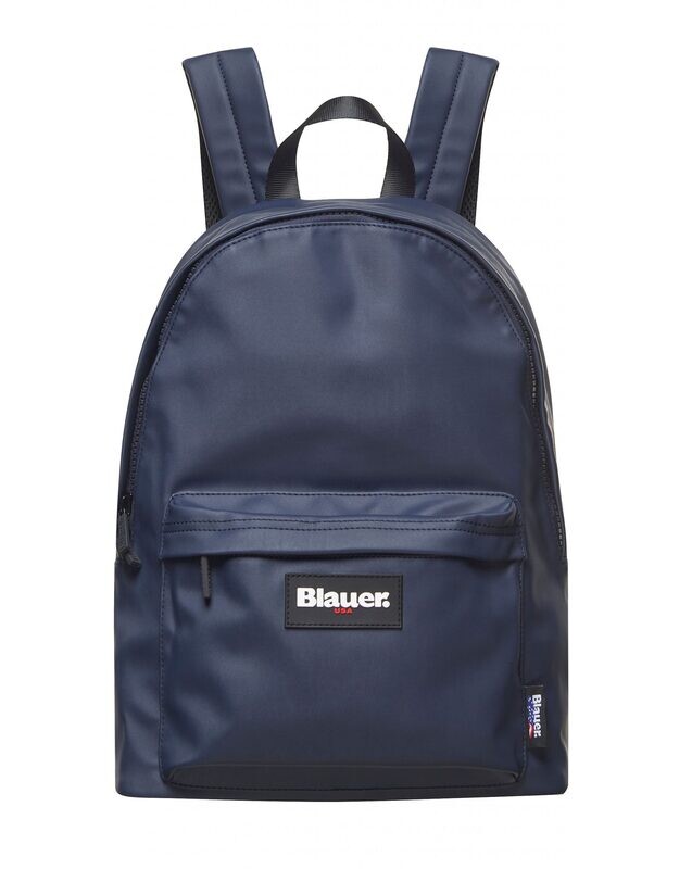 Zaino Blauer Blu Navy  Backpack Naper Nylon Taslan Gommato Essential  art. F3NAPER02/CIT NVY
