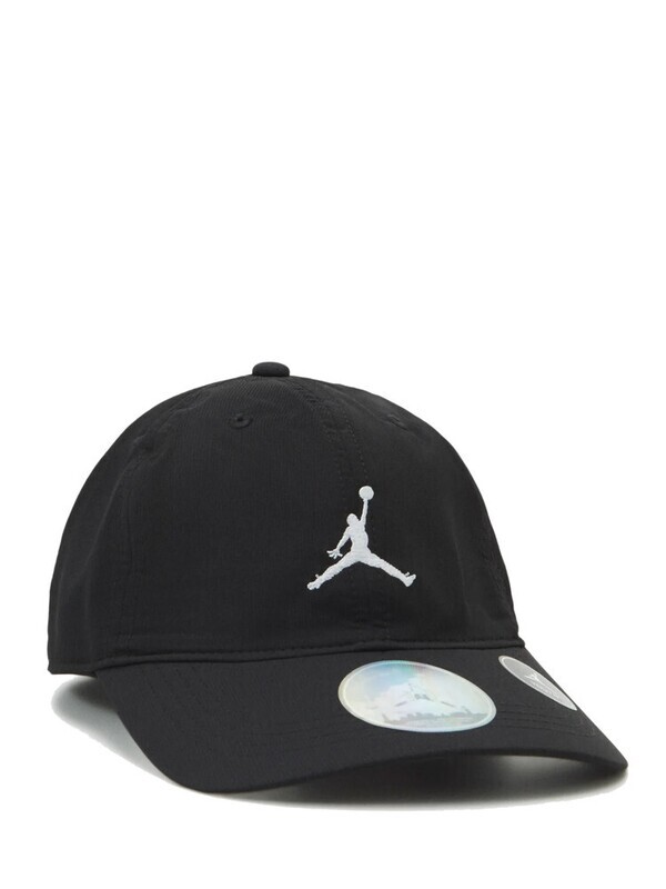 Cappello Jordan Nero Bambino Kids Essential Ripstop tessuto tecnico antipioggia art. 9A0724 023