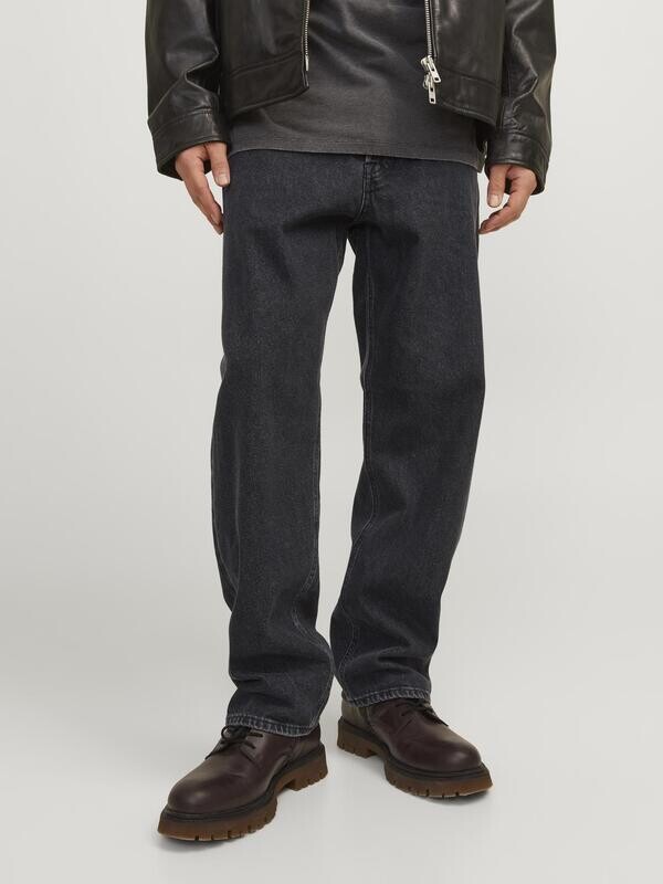 Jeans Grey black Denim Gamba Larga Uomo Loose Fit 5 tasche Pantaloni Denim Larghi Wide Vita Alta Grey Blue scuro Jack & Jones EDDIE LOOSE FIT SQ 737 art. 12252764 Jeans Grey black Denim Gamba Larga Uomo Loose Fit 5 tasche Pantaloni Denim Larghi Wide Vita Alta Grey Blue scuro Jack & Jones EDDIE LOOSE FIT SQ 737 art. 12252764
