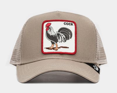Cappello Sabbia Gallo Goorin Bros  Trucker Patch Cock Cappellino con retina Khaki beige  Ivory art. 101 0378 KHA
