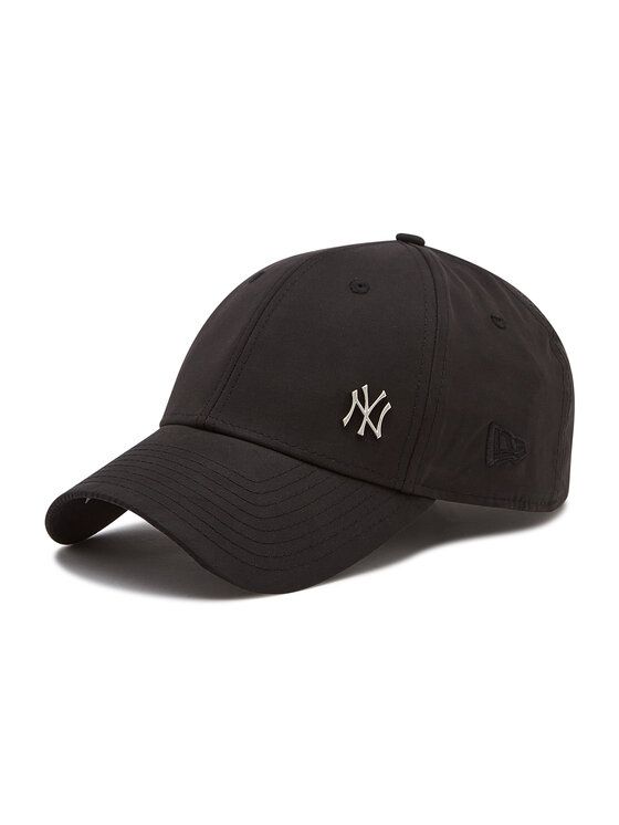Cappello New Era Nero logo metallo NY Yankees 9Forty Baseball Tela unisex art. 11198850