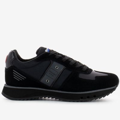 Blauer Sneakers Nere Uomo tokyo Camoscio Pelle Nylon sneakers running scarpe Nero Black art. F4TOKYO01/TAS BLK Blauer Sneakers Nere Uomo tokyo Camoscio Pelle Nylon sneakers running scarpe Nero Black art. F4TOKYO01/TAS BLK