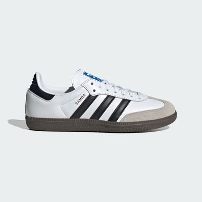 Adidas Samba OG Classic Pelle Bianco Nero JR GS art. IE3675 Adidas Samba OG Classic Pelle Bianco Nero JR GS art. IE3675