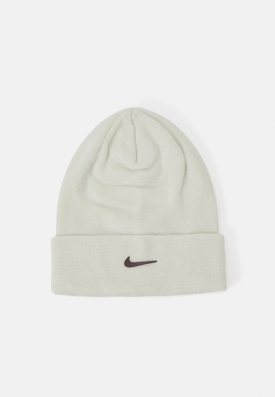 Cappello in Lana Nike Bianco Beige Berretto Invernale Unisex Swoosh Logo  burgundy Beanie TPU Swoosh White art. CW6324 030