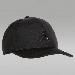 Cappello Jordan Nero Bambino Kids logo Metallo Jumpman Metal tessuto tecnico antipioggia art. 9A0823 023