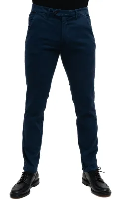 Pantaloni chino Uomo Blu Petrol Scuro Tasche america Gabardina cotone invernale Pantalone Roy Roger's New Rolf Winter Navy Washed Slim Fit art. RRU013C8700112 638 Pantaloni chino Uomo Blu Petrol Scuro Tasche america Gabardina cotone invernale Pantalone Roy Roger's New Rolf Winter Navy Washed Slim Fit art. RRU013C8700112 638