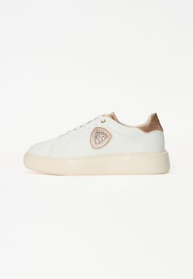 Blauer Sneakers bianco crema Nude Bronze Platform  Donna Venus Para alta White art. S5VENUS01/SAT WHI/NUD