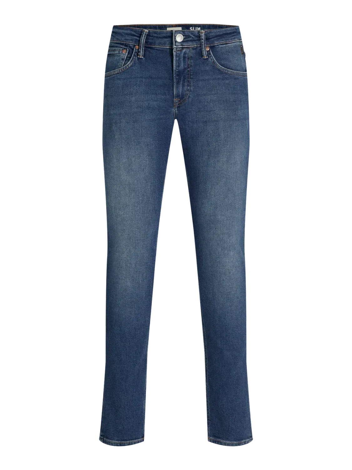 Jeans Stretto Scuro Slim fit Uomo Lavaggio medio Tela premium 5 tasche  Vita media Jack&Jones JJIGLENN JJPREMIUM JOS 757 art. 12274933 Jeans Stretto Scuro Slim fit Uomo Lavaggio medio Tela premium 5 tasche  Vita media Jack&Jones JJIGLENN JJPREMIUM JOS 757 art. 12274933