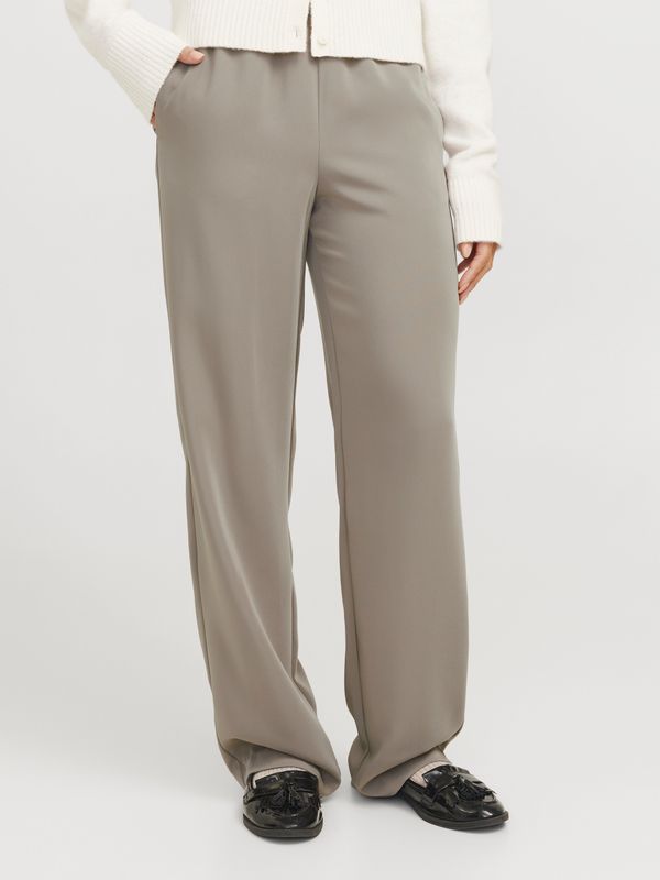 Pantaloni Larghi morbidi beige corda con coulisse elastica vita alta Gamba larga in tricot Pantalone leggero Largo Wide Donna Brindle sabbia JJXX JXPOPPY HW PANT art. 12200751 Pantaloni Larghi morbidi beige corda con coulisse elastica vita alta Gamba larga in tricot Pantalone leggero Largo Wide Donna Brindle sabbia JJXX JXPOPPY HW PANT art. 12200751