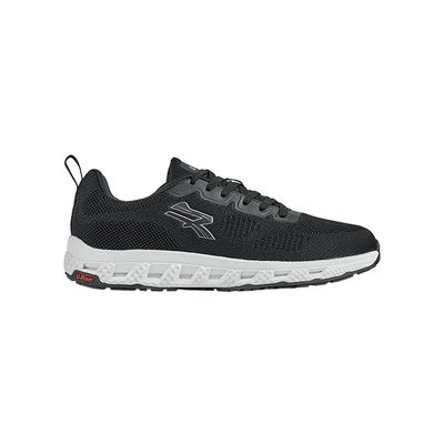 Sneakers U-Power Lifestyle Nere Heston antiscivolo Mesh Tessuto Nero fondo bianco memory foam art. US20219