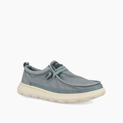 Scarpe in Tela Blu chiaro Grigio slavato a Mocassino Chiaro Uomo ultra Leggero Kauai Wallabe Cotone dude suola in EVA Lacci elastici art. JM51041A Scarpe in Tela Blu chiaro Grigio slavato a Mocassino Chiaro Uomo ultra Leggero Kauai Wallabe Cotone dude suola in EVA Lacci elastici art. JM51041A
