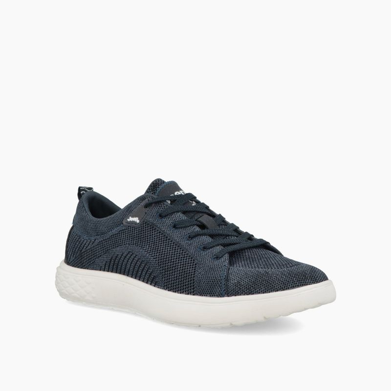 Sneakers Blu in Mesh Uomo ultra Leggero Kobi derby suola in memory art. JM51020A 016