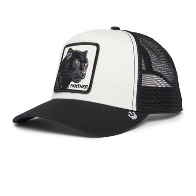 Cappello Pantera Panther Goorin Bros  Trucker  Cappellino con retina Nero bianco Black art. 101 0381 BKW