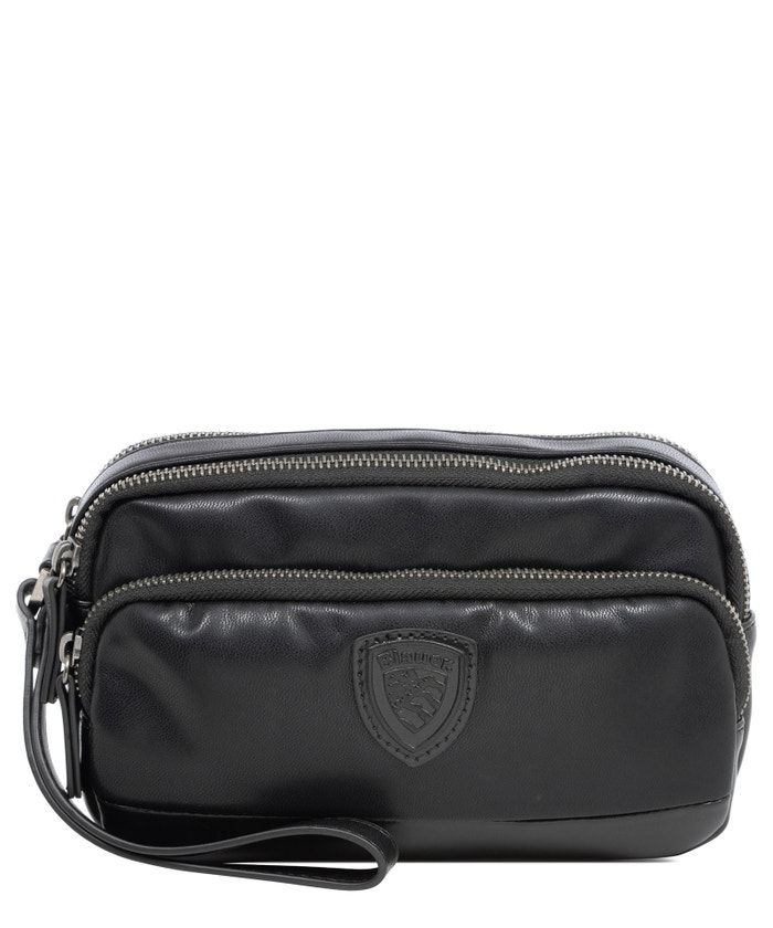 Pochette Blauer Borsello in Pelle nera eco nero Black Cinturino da polso Eco Leather  Essential  art. S5FIFTH02/ROA