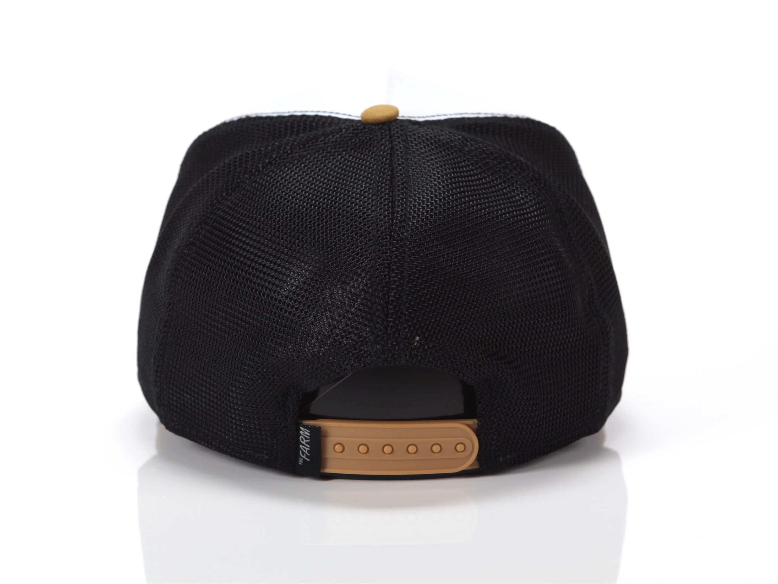 Cappello Goorin Bros Pantera Nero Bianco Crema Trucker Patch Panther Cappellino con retina Black art. 101 1333 SNO