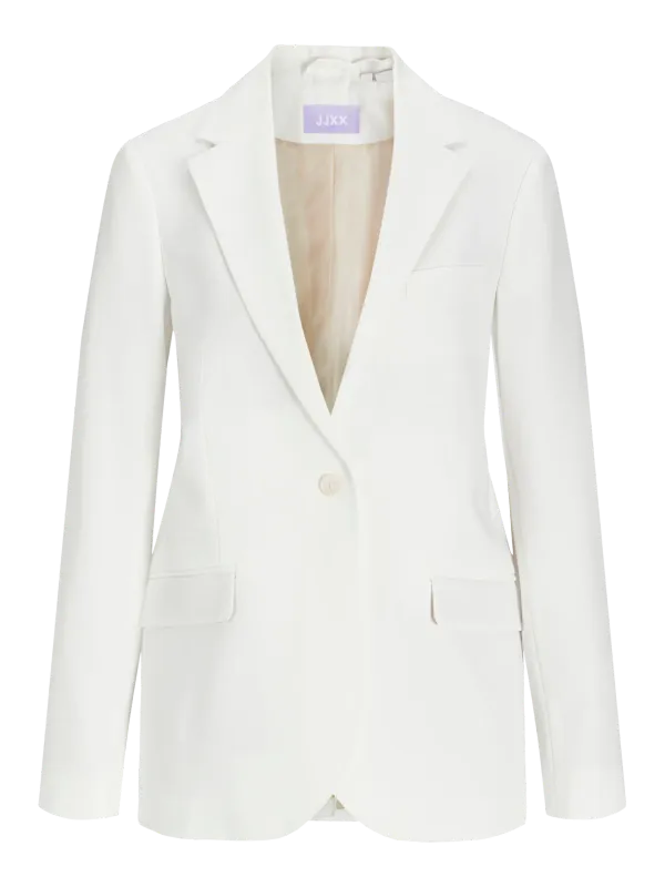 Giacca bianca Blazer Donna tailleur star white poli viscosa regular fit JJXX JXANA MARY REG BLAZER star white art. 12259245