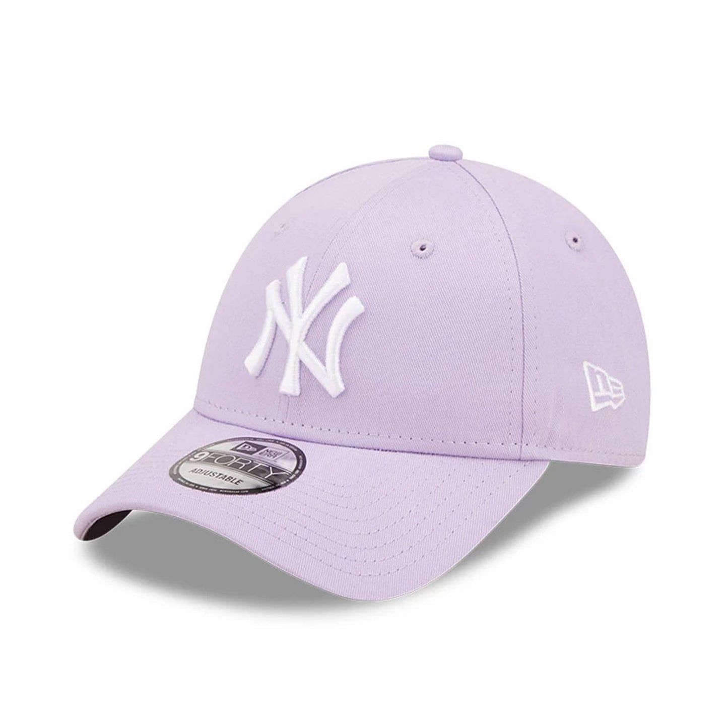 Cappello Lilla / Nero NY New York Yankees Essential visiera Curva New Era 9FORTY Regolabile art. 60298724