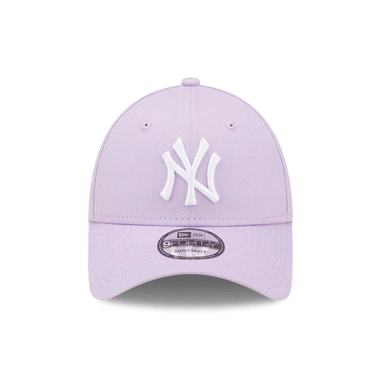 Cappello Lilla / Nero NY New York Yankees Essential visiera Curva New Era 9FORTY Regolabile art. 60298724