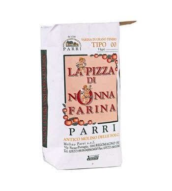 Farina tipo"00"speciale per pizza confezione da kg 5 nonna farina verde